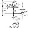 Torneira Monocomando Grohe 23770000 Bidé Sanitário