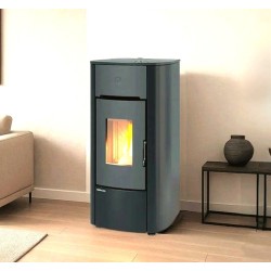 Mariella Plus 7,5 kW Estufa de pellets por conductos Extraflame negro
