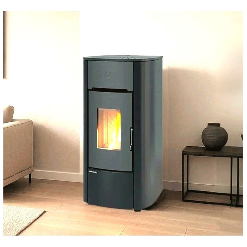 Poêle à granulés canalisé Mariella Plus 7.5 kW Extraflame Noir