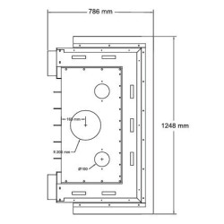 Holzkamin Crystal 110 Max A.Caminetti 3 Glasseiten