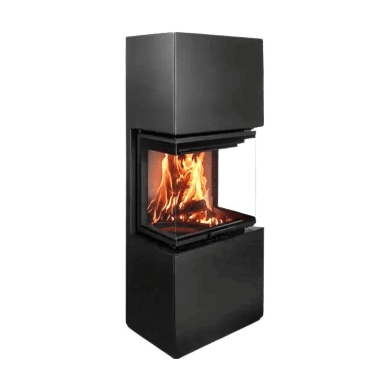 Scandinavian 65 SBH wood-burning stove A.Caminetti 3 Lift-up glass sides