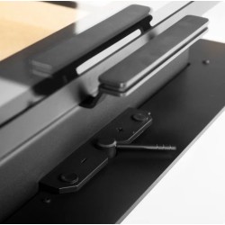 Skandinavischer Kaminofen 65 SWH A.Caminetti 3 aufklappbaren Glasseiten