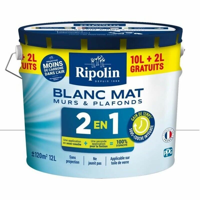 Tinta de Primário Ripolin Branco Mate 12 L