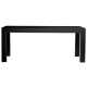 JUT Vondom rectangular de la Mesa 180 mesa negro