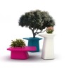 Plantador de mesa médio branco Vondom MoMA