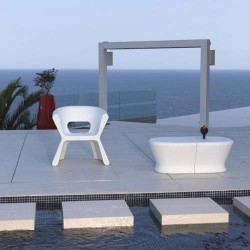 PAL furrow Chair Vondom white