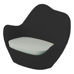 Sabinas armchair Vondom black