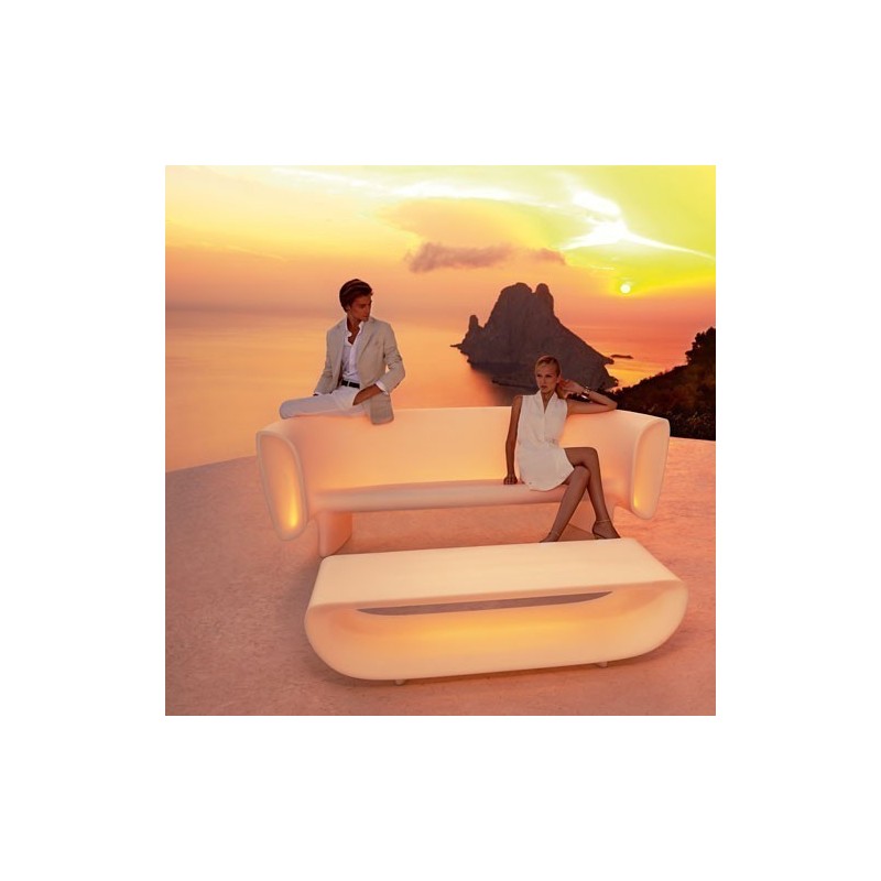 Table low Basic Bumbum Vondom white