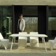 Table Sloo 180 X 90 Vondom 180 X 90 Blanc