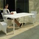 Lento de mesa 180 X 90 Vondom 180 X 90 blanco