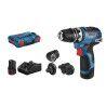 Bohrmaschine mit Schraubfunktion BOSCH Professional GSR 12V-35 FC 12 V 35 Nm