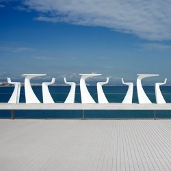 Flügel Schemeloberseite Vondom weiß Matt