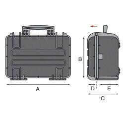 Mallette à Outils GT Line PVC Acier polypropylène