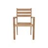 Chaise de jardin Home ESPRIT Marron Teck 67 x 55 x 95 cm