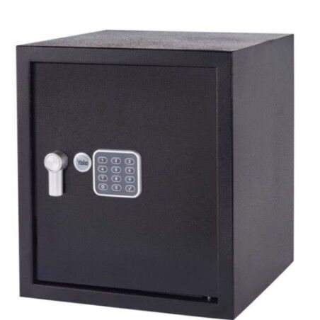 Cassaforte con Serratura Elettronica Yale Nero 40 L 39 x 35 x 36 cm Acciaio inossidabile