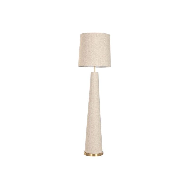 Luminária de chão Home ESPRIT Bege Dourado 50 W 220 V 40 x 40 x 149 cm Luminária de chão Home ESPRIT Bege Dourado 50 W 220 V 40 x 40 x 149 cm
