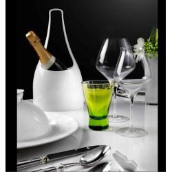 Tin white SosSO OA1710 champagne bucket