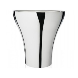 Balde de champanhe de parede dupla polido de estanho Vassco OA1710