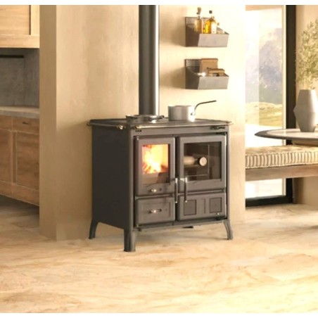 Cuisinière à bois La Nordica Gardenia Steel 9.5kW