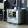 Estufa de leña La Nordica Venezia blanco 8kW