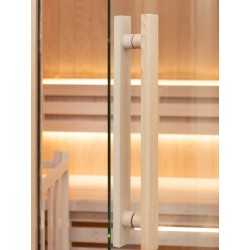Sauna vapeur Zen 3 places LED Pack complet 3.5kW France Sauna