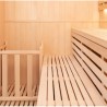 Zen Sauna a Vapore 6 Posti LED Pacchetto Completo 6kW France Sauna