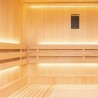 Sense 3-Seater LED Traditional Sauna Complete Pack 3.5 kW France Sauna