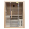 Sense 3-Seater LED Traditional Sauna Complete Pack 3.5 kW France Sauna
