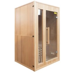 Sauna a Vapore Zen 2 Posti Pacchetto Completo 3.5kW France Sauna