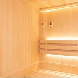 Sauna a Vapore Zen 2 Posti Pacchetto Completo 3.5kW France Sauna