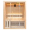 Sense 4-seater LED Steam Sauna Complete Pack with 4.5 kW Harvia Stove