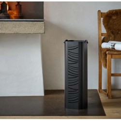 Serviteur Taikal Acier Noir Givré avec Accessoires Dixneuf Design