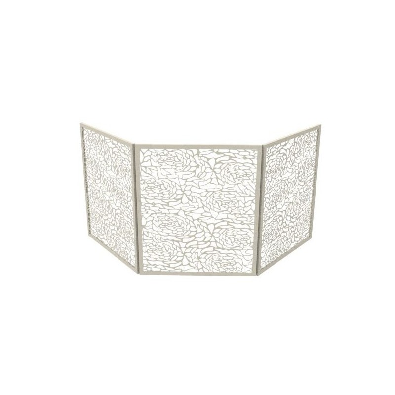 Proteção de firewall Dixneuf Design Floria Cream Steel