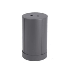 Fractio Holzpelletlagerung Sandgestrahlt Grau Dixneuf Design