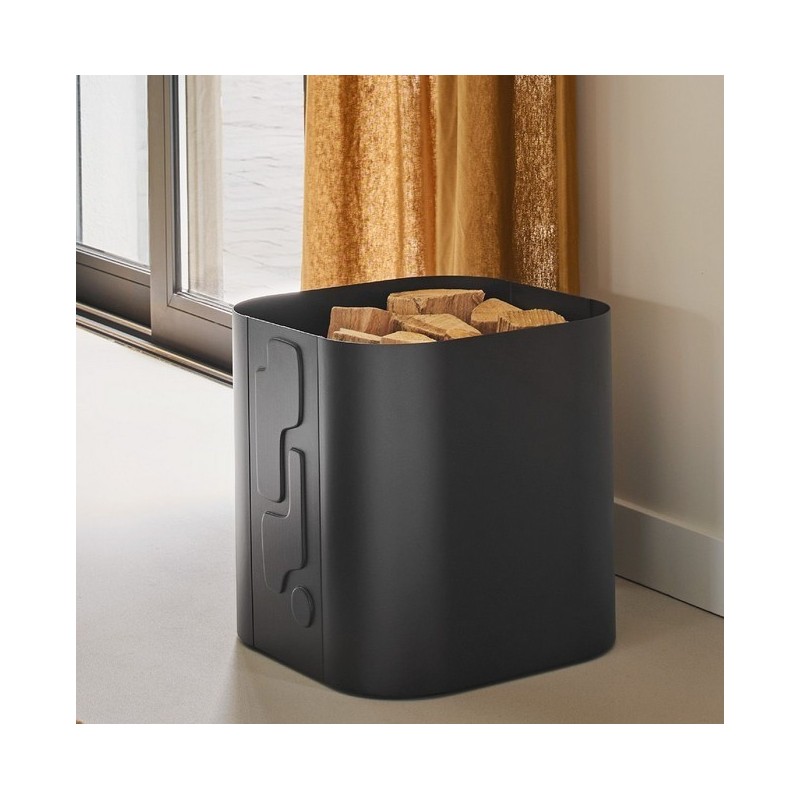 Altik Log Rack Frosted Schwarz Dixneuf Design