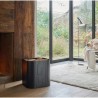 Altik - Soporte para leña Frosted Black Dixneuf Design