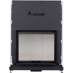 Inserto plano para lareira a lenha 75x60 A.Caminetti