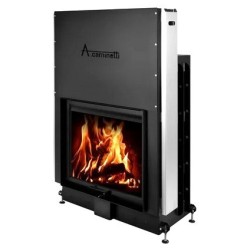 Inserto de chimenea de leña...