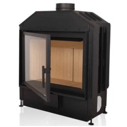 Wohnung 50 A.Caminetti offener Holzkamin