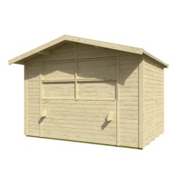 Kaufmannshütte aus Fichtenholz 3x2 m KosyGarden 5.8m2