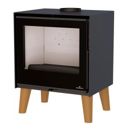 Arus 12,5 kW Bronpi Holzofen mit Holzbeinen