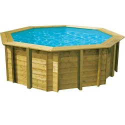 Sunwater 360 All in One Piscina de Madeira Ubbink Liner Blue