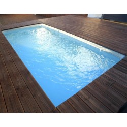 Sunwater Holzpool 200x350 H71cm blauer Liner Ubbink