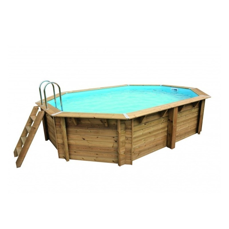Wooden Pool Ubbink Azura 400x300 H120cm Liner beige