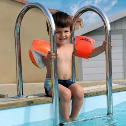 Holzschwimmbecken Ubbink Azura 400x300 H120cm Blue Liner