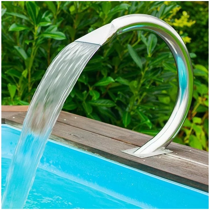 Dusch Mamba Edelstahl-Poolwasserfall