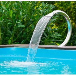 Cachoeira da Piscina de Aço Inoxidável Shower Mamba