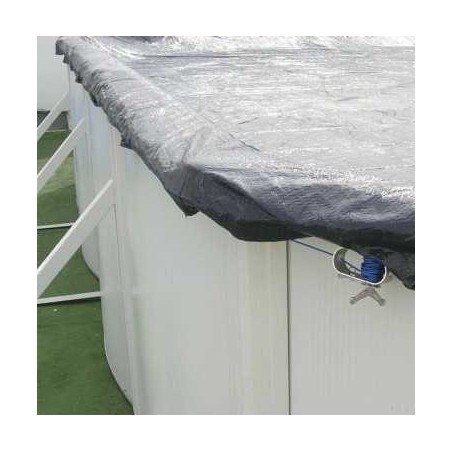 Oval Above Ground Pool Cover 550x366 Anthracite