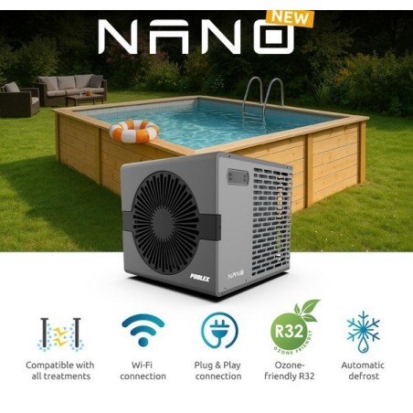 Nano 3kW Reversible Heat Pump Poolex
