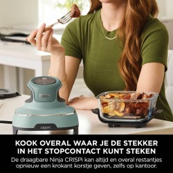 Freidora de Aire NINJA CRISPI Verde 1700 W 3,8 L